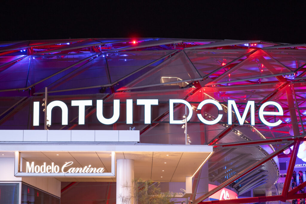 Intuit Dome Sign
